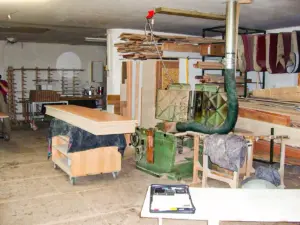 Werkstatt damals