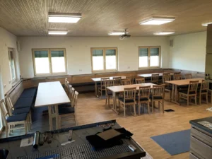 Einrichtung Gemeinschaftsraum