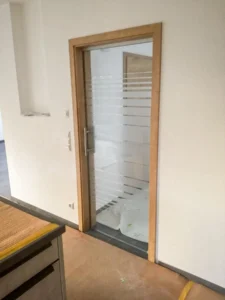 Schiebetürelement Ganzglas