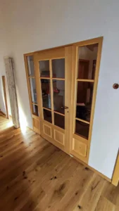 Schreinergefertigtes Riegelstockelement